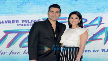 Sunny Leone & Arbaaz Khan launch the poster of ‘Tera Intezaar’