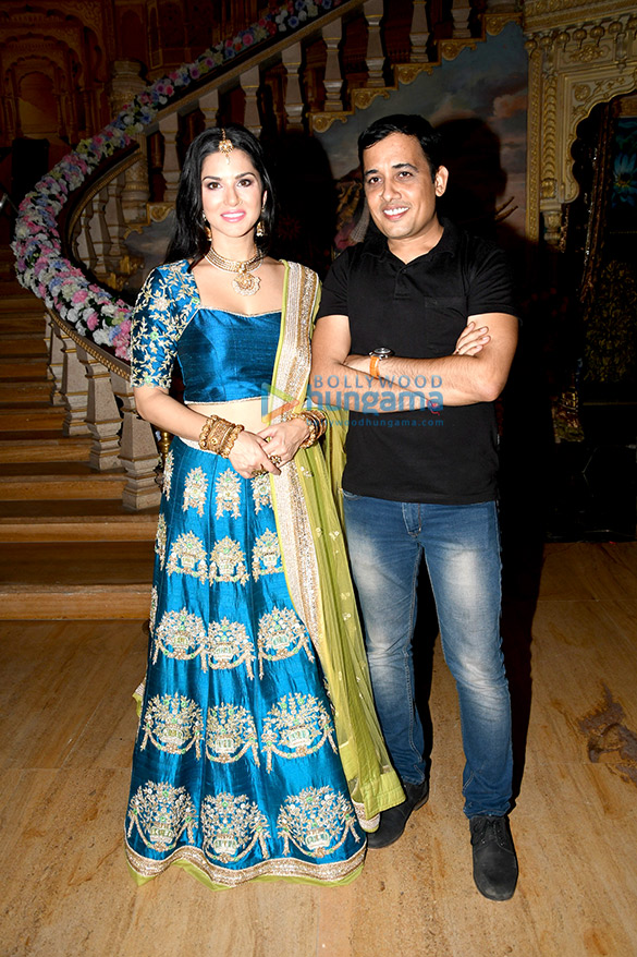 sunny leone shoots for dholpur freshs desi ghee commercial 1