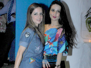 Sussanne Roshan and Anu Dewan snapped post dinner at Olive