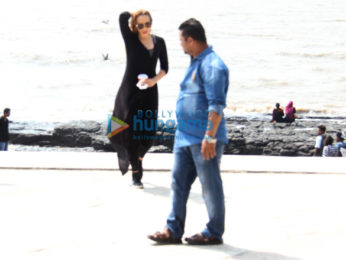 Tiger Shroff and Iulia Vantur snapped in Bandra