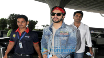 Varun Dhawan snapped at the airport