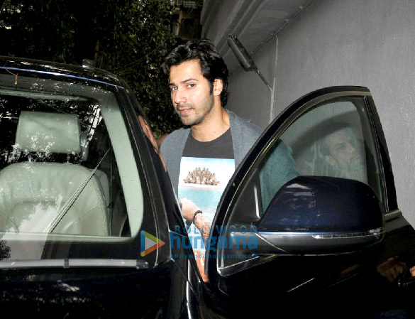 Varun Dhawan snapped in Juhu