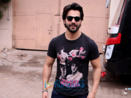 Varun Dhawan and Taapsee Pannu spotted at Mehboob Studio for ‘Judwaa 2’ interviews