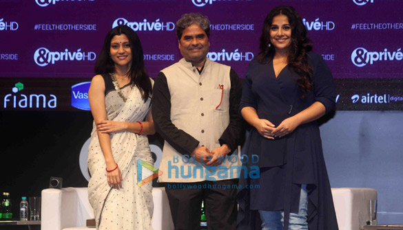 vidya and konkona grace the launch of the channel privehd 3