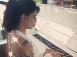 WATCH: Jacqueline Fernandez showcases her piano skills!