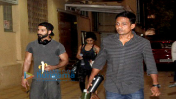 Shahid Kapoor snapped post his gym session