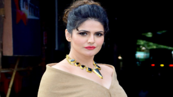 Zareen Khan snapped on the sets of Comedy Dangal