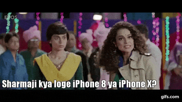 iPhone X and iPhone-6