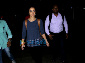 Shraddha Kapoor & Irrfan Khan snapped at the airport