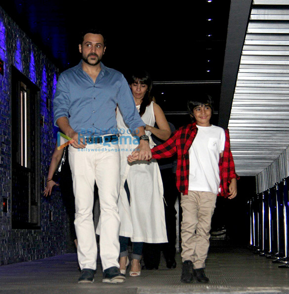 Emraan Hashmi snapped with his son and wife at Hakkasan Emraan Hashmi snapped with his son and wife at Hakkasan