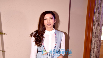 Gauahar Khan snapped at a fashion show at J W Marriot