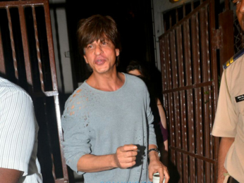 Shah Rukh Khan snapped at a studio