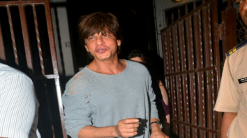 Shah Rukh Khan snapped at a studio