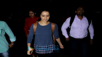 Shraddha Kapoor & Irrfan Khan snapped at the airport
