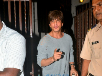 Shah Rukh Khan snapped at a studio