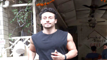 Tiger Shroff and Disha Patani snapped at Smoke House Deli in Bandra