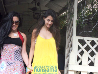 Tiger Shroff and Disha Patani snapped at Smoke House Deli in Bandra