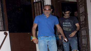 Akshaye Khanna snapped at Shankar Mahadevan’s studio
