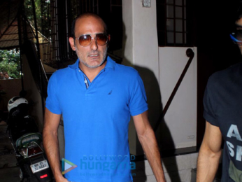 Akshaye Khanna snapped at Shankar Mahadevan's studio