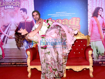 Launch of the trailer of the film Shaadi Mein Zaroor Aana