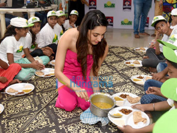 Kiara Advani promotes 'Quaker Feed A Child' initiative of Smile Foundation