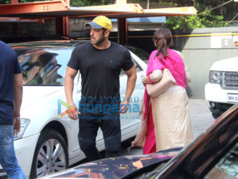 Salman Khan and others at Arpita Khan's Diwali bash