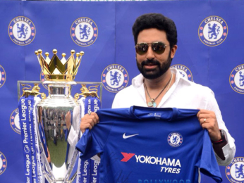 Abhishek Bachchan unveils special jersey of Chelsea FC