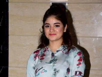 Zaira Wasim celebrates her birthday with the media