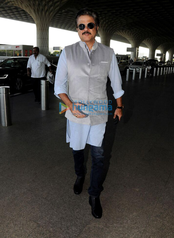 Anil Kapoor, Alia Bhatt and Karan Johar snapped at the airport
