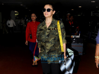 Anil Kapoor, Alia Bhatt and Karan Johar snapped at the airport