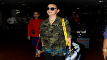 Anil Kapoor, Alia Bhatt and Karan Johar snapped at the airport