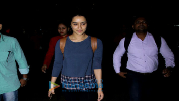 Shraddha Kapoor & Irrfan Khan snapped at the airport