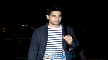 Sidharth Malhotra, Kriti Sanon and Huma Qureshi snapped at the airport