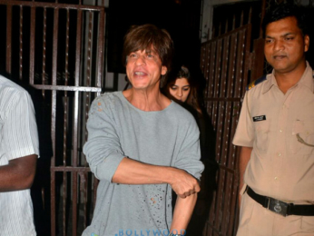 Shah Rukh Khan snapped at a studio