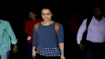 Shraddha Kapoor & Irrfan Khan snapped at the airport