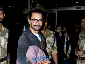 Aamir Khan, Rani Mukerji and Saif Ali Khan snapped at the airport