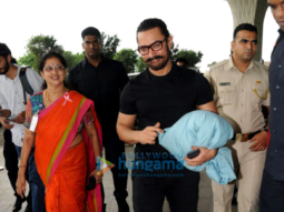 Aamir Khan, Zaira Wasim, Prateik Babbar, Kim Sharma, and Aditi Rao Hydari and others snapped at the airport