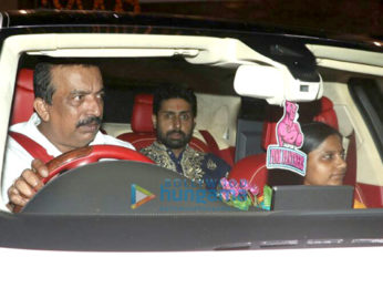 Aishwarya Rai Bachchan, Abhishek Bachchan snapped in Mumbai