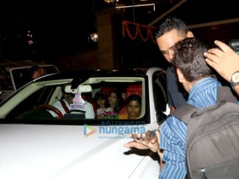 Aishwarya Rai Bachchan, Abhishek Bachchan snapped in Mumbai