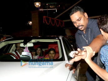 Aishwarya Rai Bachchan, Abhishek Bachchan snapped in Mumbai
