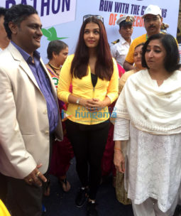 Aishwarya Rai Bachchan at 'Mumbai Customs Half Marathon'