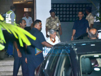 Amitabh Bachchan snapped returning from the Maldives