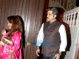 Anil Kapoor, Karan Johar snapped attending a private Diwali bash