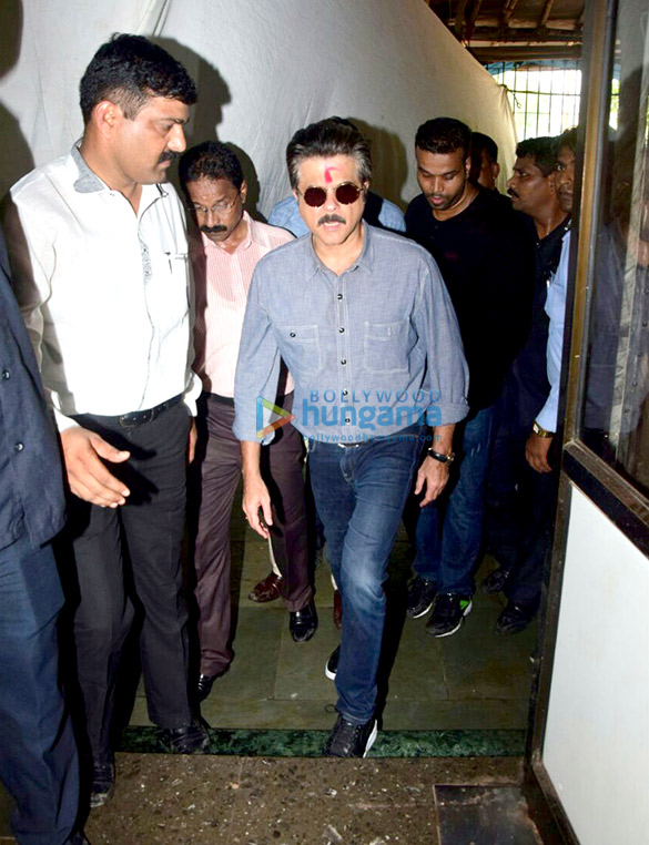 Anil Kapoor promotes Swacch Bharat initiative in Chembur, Mumbai