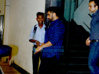 Arjun Kapoor spotted at Ashutosh Govarikar's office in Bandra