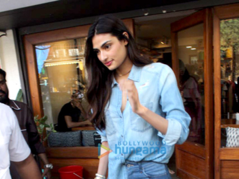 Athiya Shetty snapped at Sequel in Bandra
