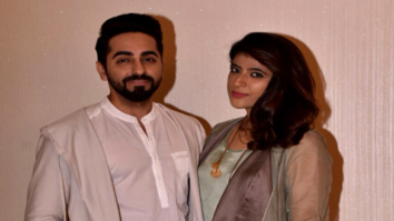 Ayushmann Khurrana snapped with his wife Tahira Kashyap