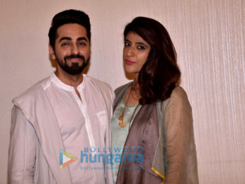 Ayushmann Khurrana snapped with his wife Tahira Kashyap
