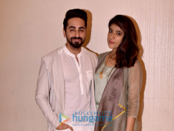 Ayushmann Khurrana snapped with his wife Tahira Kashyap