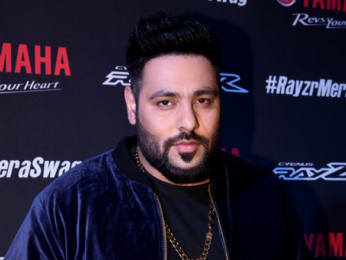 Badshah and Miss Diva contestants at Yamaha music video launch